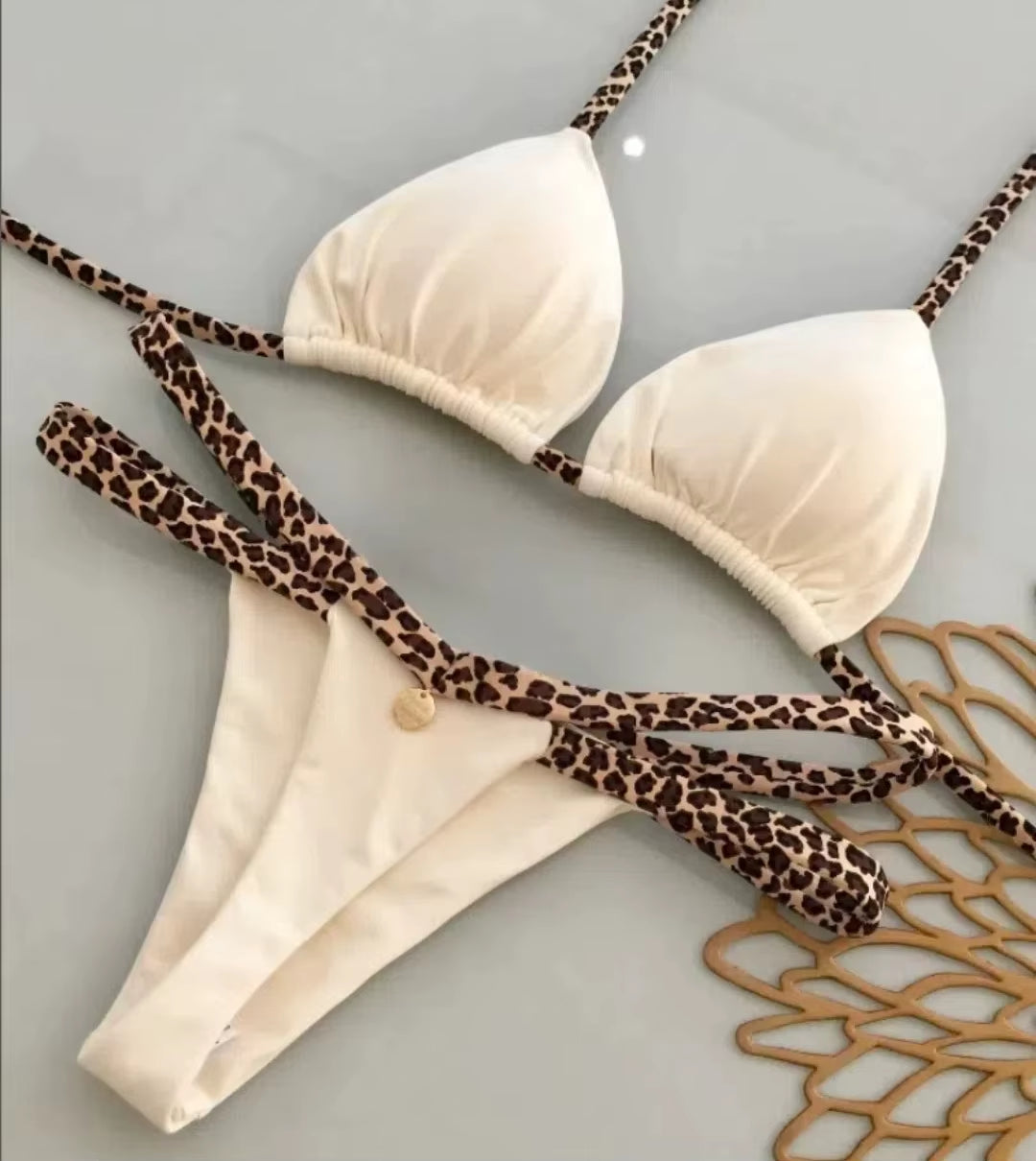 New Sexy Women Bikini Beach Holiday Swimsuit Two-Piece Set