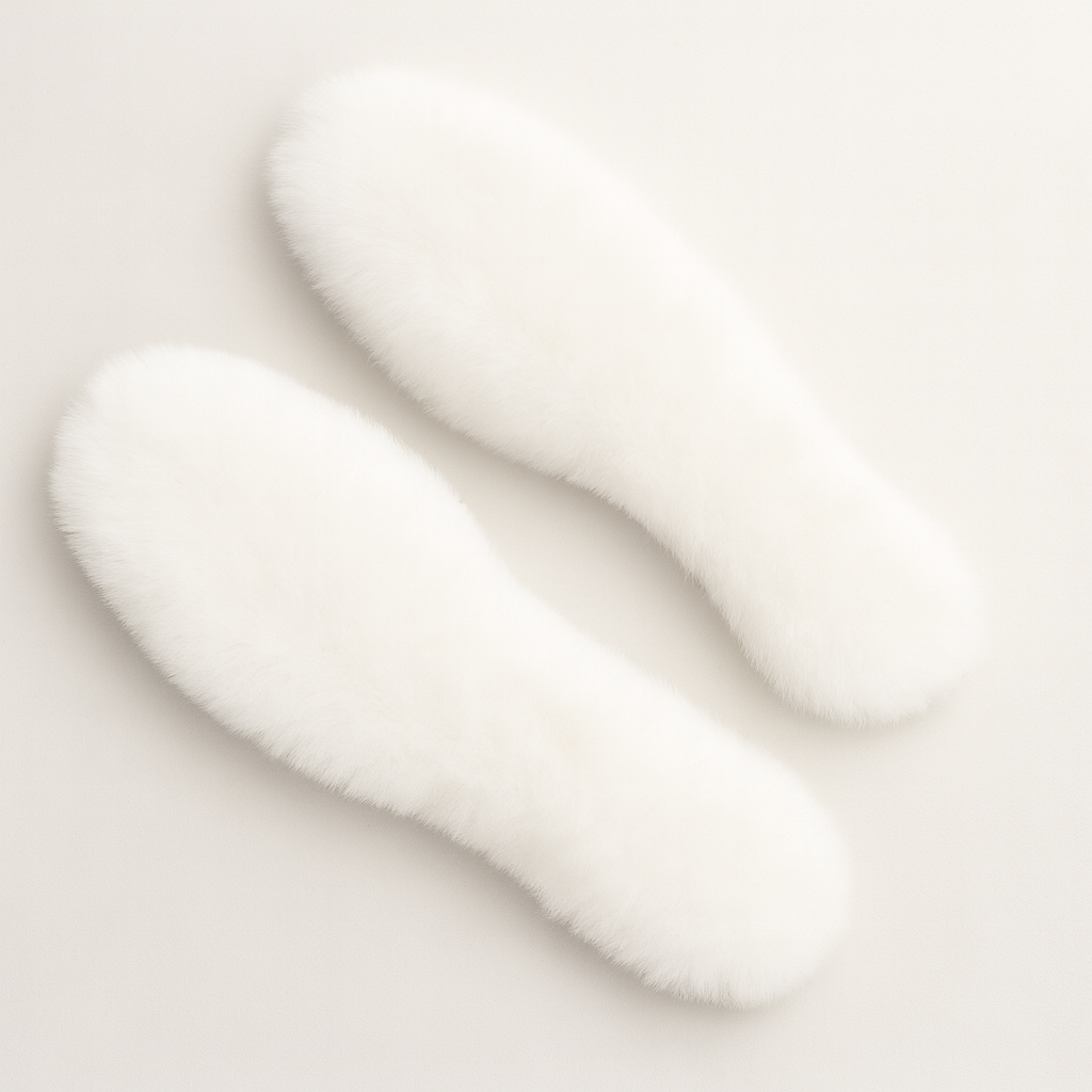 Cozy Imitation Rabbit Fur Warm Insoles